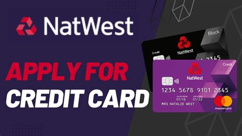 natwest apply for contactless card|NatWest credit card application.